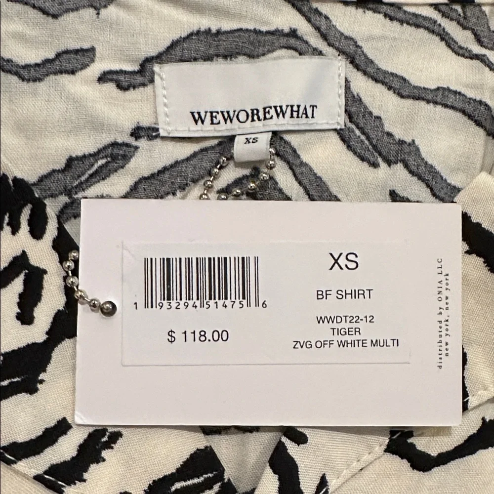 We Wore What Tiger button down shirt - Picture 7 of 9